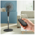 CX1520/01 Philips 1000 Series Pedestal Fan with Remote - Black